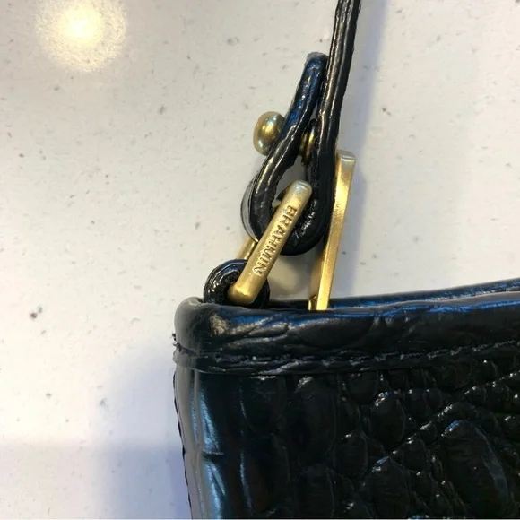 Brahmin Anytime mini croc shoulder bag - Picture 4 of 9